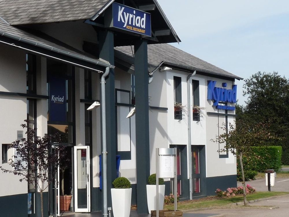 Hotel Kyriad Dieppe Saint-Aubin-sur-Scie Dış mekan fotoğraf