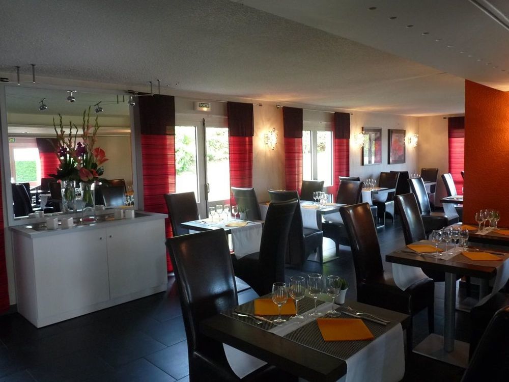 Hotel Kyriad Dieppe Saint-Aubin-sur-Scie Restoran fotoğraf