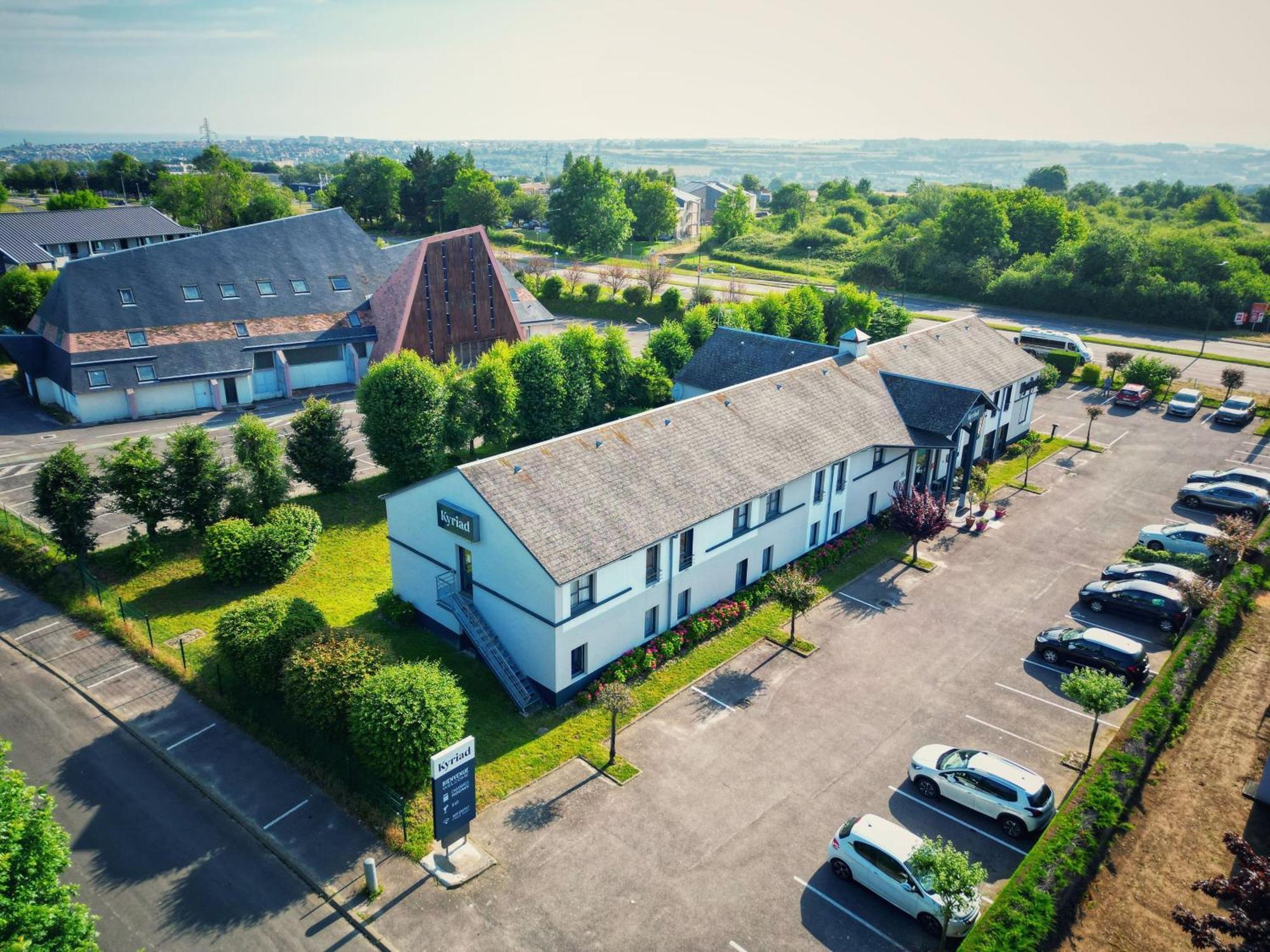 Hotel Kyriad Dieppe Saint-Aubin-sur-Scie Dış mekan fotoğraf